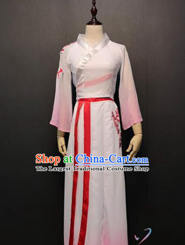 Chinese Fan Dance Clothing Traditional Classical Dance Dress Stage Performance Costume
