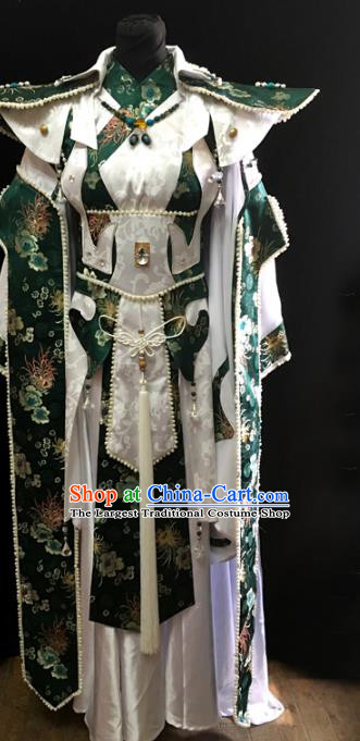 Custom Professional Cosplay Swordsman Costume China Ancient King Clothing