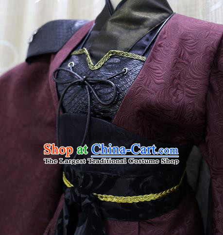 China Cosplay Female Swordsman Dress Custom Clothing Traditional Ancient Heroine Yi Wuxin Costumes