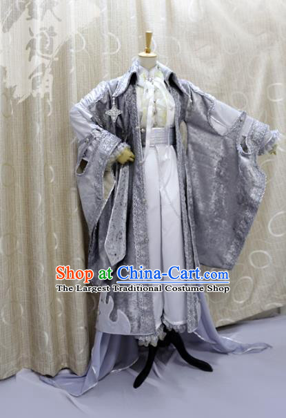 China Ancient Noble Childe Clothing Custom Professional Cosplay Swordsman Prince Costume