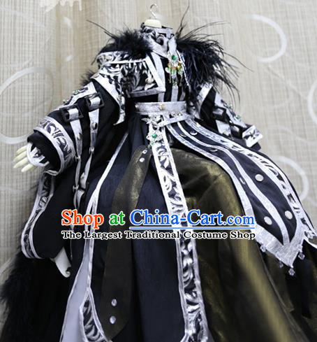 Cosplay BJD Doll Costumes Custom China Ancient Swordsman Mo Luo Clothing