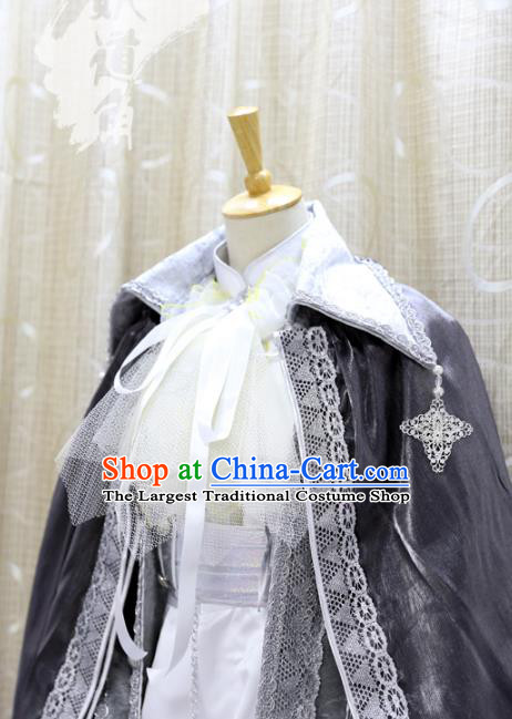 China Ancient Noble Childe Clothing Custom Professional Cosplay Swordsman Prince Costume