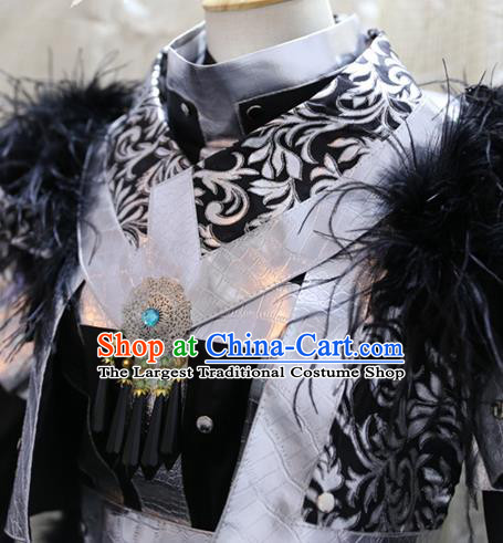 Cosplay Chivalrous Man Costumes Custom China Ancient Swordsman Clothing