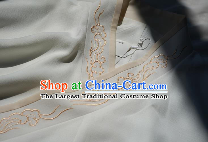 China Traditional Cosplay Ne Zha Hanfu Apparels Ancient Swordsman Costumes Red Cape Shirt and Skirt Full Set