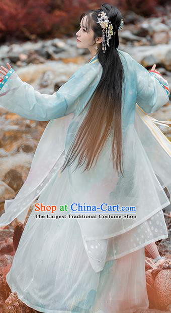 China Traditional Song Dynasty Nobility Lady Hanfu Clothing Ancient Court Princess Costumes for Women