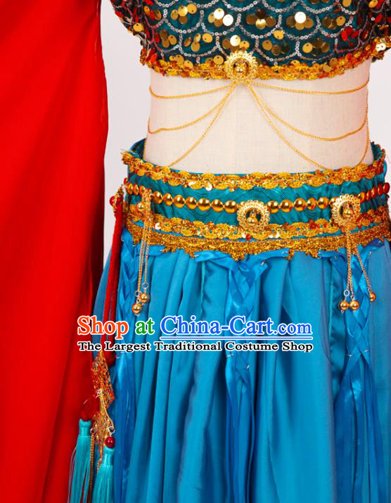 Chinese Cosplay Imperial Consort Costumes Ancient Fairy Princess Hanfu Dress Red Top and Skirt