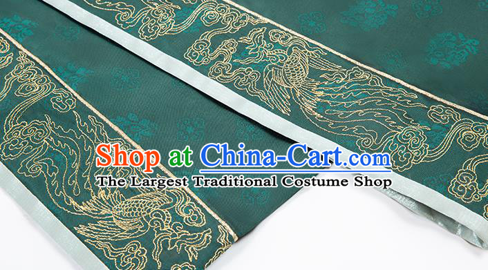 China Song Dynasty Traditional Wedding Embroidered Costumes Ancient Court Empress Cao Danshu Hanfu Clothing