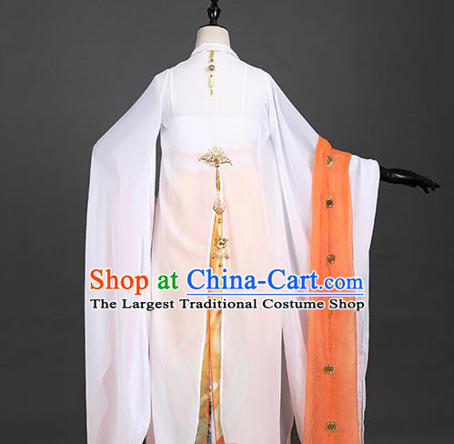 Chinese Tang Dynasty Court Princess Costumes Ancient Imperial Consort Hanfu Dress Palace Apparels