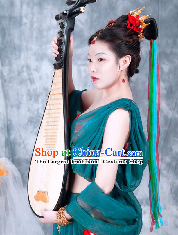 Chinese Tang Dynasty Palace Lady Costumes Ancient Flying Apsaras Hanfu Dress Classical Dance Apparels