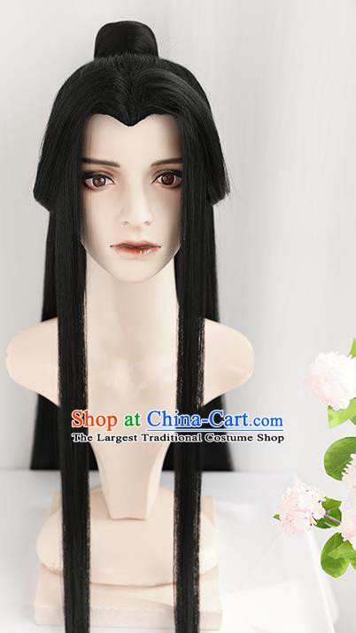 Best Chinese Cosplay Swordsman Wig Sheath China Quality Wigs Ancient Prince Xie Lian Wig