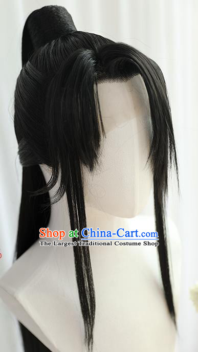 Best Chinese Drama Ancient Noble Childe Mo Ran Wig Sheath China Quality Front Lace Wigs Cosplay Swordsman Wig