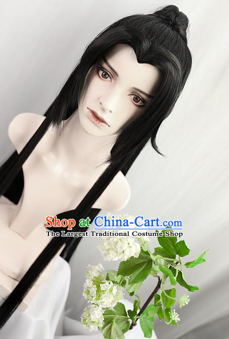 Best Chinese Drama Ancient Swordsman Wig Sheath China Quality Wigs Cosplay Young Knight Wig