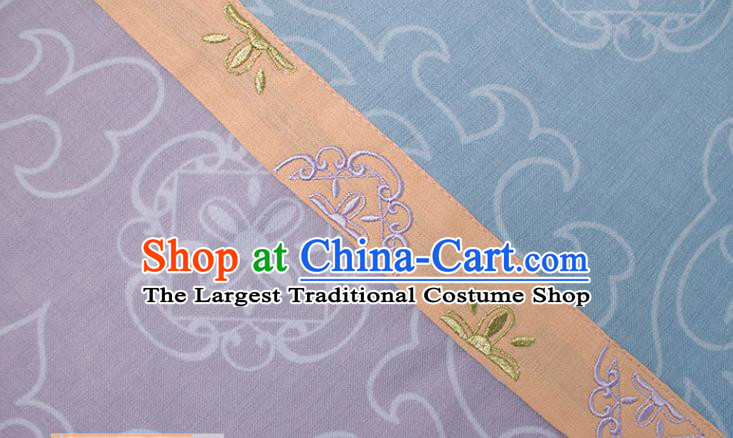 Chinese Ancient Song Dynasty Princess Historical Costume Traditional Embroidered BeiZi Top and Skirt Hanfu Apparels