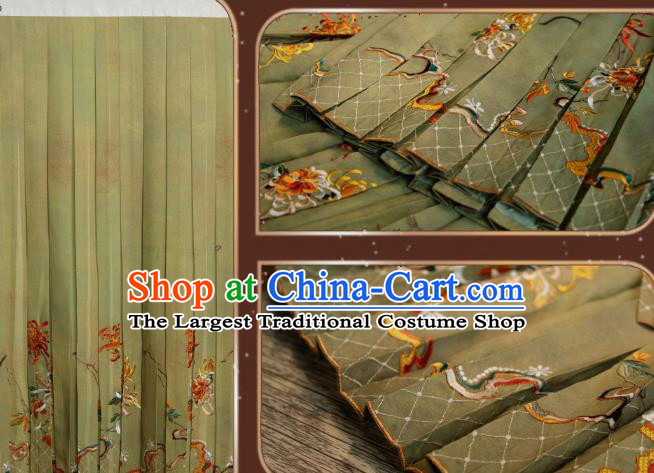 China Traditional Song Dynasty Historical Costumes Ancient Court Empress Embroidered Hanfu Clothing Full Set