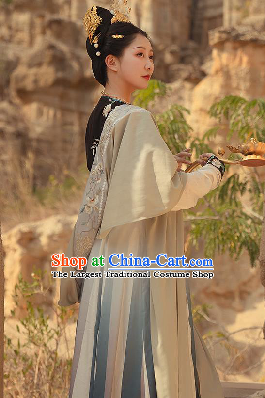 China Traditional Tang Dynasty Palace Lady Hanfu Dress Ancient Court Princess Historical Clothing Outfits