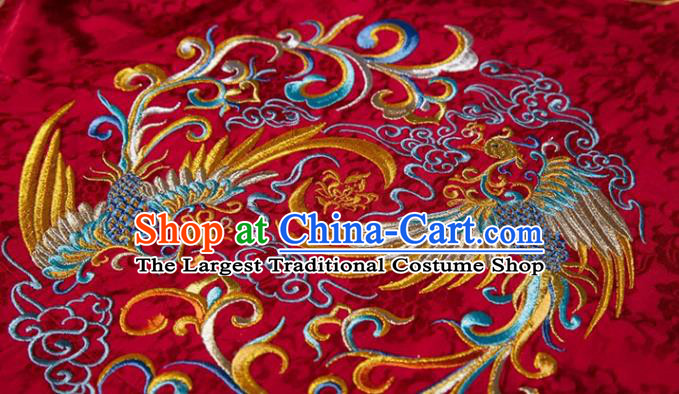 China Traditional Wedding Red Hanfu Dress Ancient Empress Costumes Ming Dynasty Royal Queen Historical Clothing