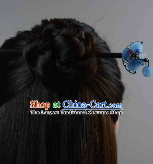 China Traditional Hanfu Wood Hair Stick Hair Accessories Cheongsam Hairpin