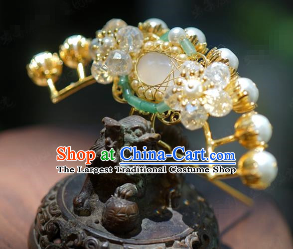 China Ancient Bride Hair Accessories Traditional Wedding Xiuhe Suit Flowers Hairpins Tassel Hair Sticks Complete Set