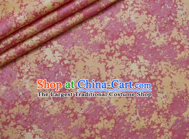 Chinese Classical Pink Flowers Pattern Design Song Brocade Fabric Asian Traditional Silk Material