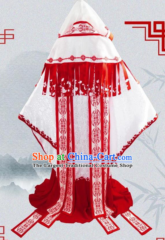 Chinese Cosplay Game Fairy Priest Dress Traditional Ancient Female Swordsman Costume for Women