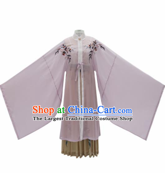Chinese Ancient Drama Nobility Lady Hanfu Dress Traditional Ming Dynasty Royal Princess Costumes for Women