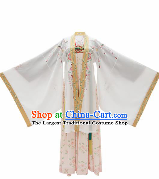 Chinese Ancient Drama Imperial Consort Hanfu Dress Traditional Tang Dynasty Palace Lady Costumes for Women