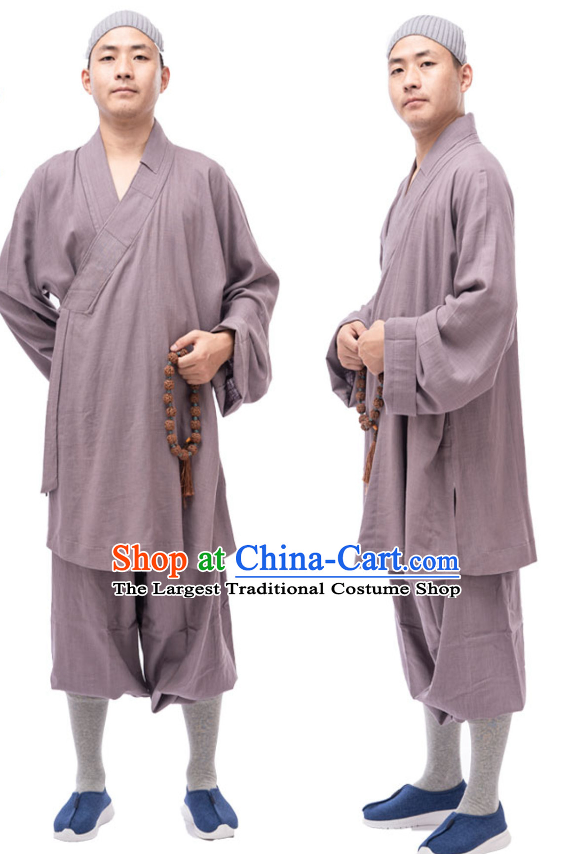 Ancient Chinese Style Monk Dresses Monk Garment for Men