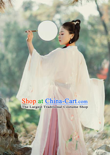 Chinese Ancient Courtesan Hanfu Dress Traditional Ming Dynasty Nobility Concubine Costumes for Women