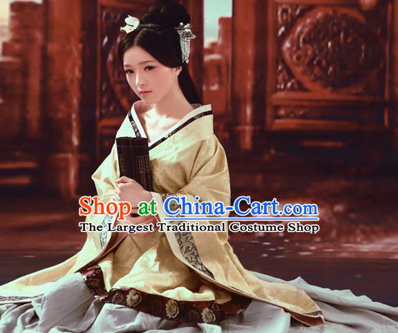 Chinese Ancient Royal Infanta Hanfu Dress Traditional Han Dynasty Imperial Consort Costumes for Women