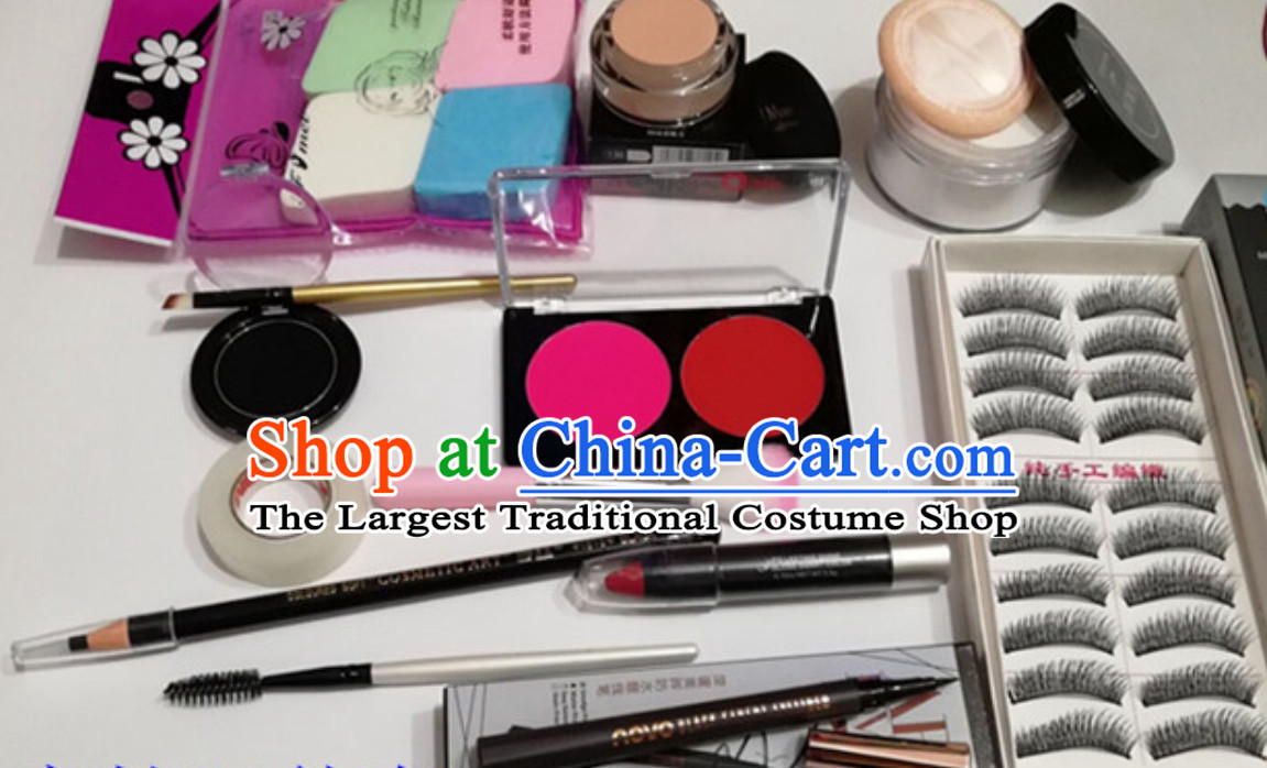 Beijing Opera Traditional Make UP Set  Pieces Makeup Set