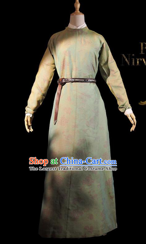 Traditional Chinese Ancient Palace Lady Dress Drama Royal Nirvana Gu A Bao Costumes and Hat for Women