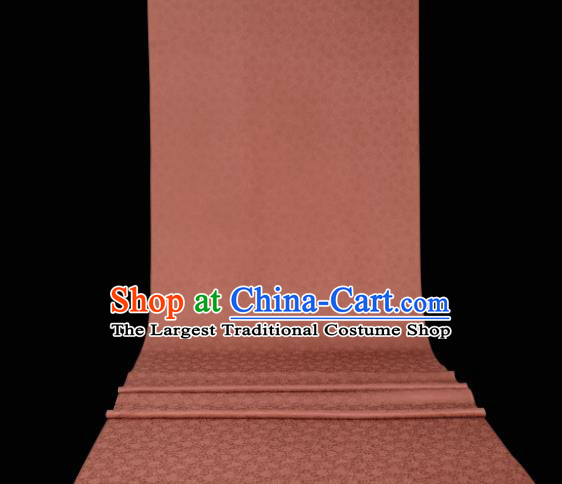 Chinese Classical Plant Pattern Design Deep Pink Mulberry Silk Fabric Asian Traditional Cheongsam Silk Material