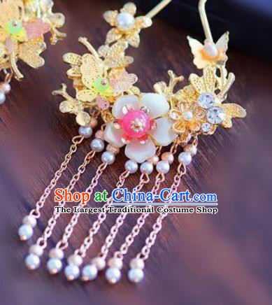 Traditional Chinese Hanfu Hairpins Handmade Ancient Princess Hair Accessories for Women