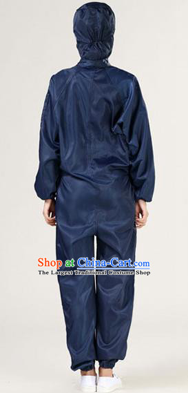 Medical Grade Black Disposable Isolation Clothing to Avoid Coronavirus Medical Protection Suit