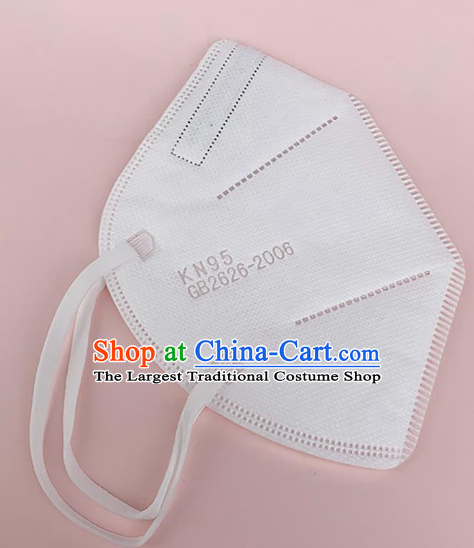 Personal to Avoid Coronavirus KN95 White Protective Respirator Disposable Mask Guarantee Professional Medical Masks 3 items