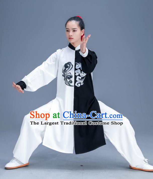 Chinese Traditional Kung Fu Tai Chi Training Garment Outfits Martial Arts Stage Show Costumes for Women