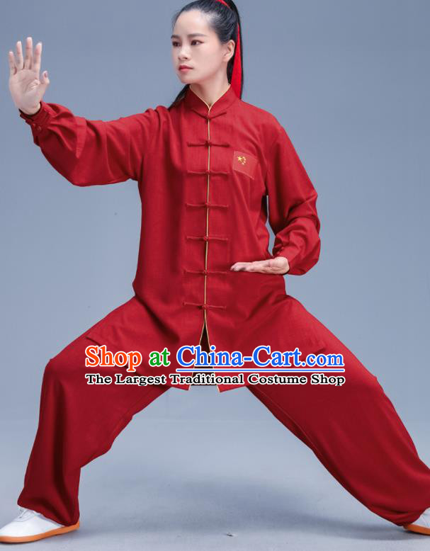 Chinese Traditional Kung Fu Stage Show Outfits Martial Arts Competition Costumes for Women