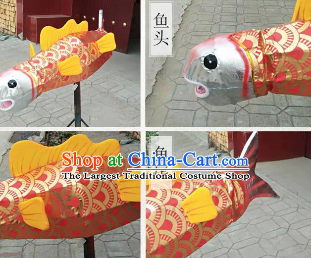 Chinese Traditional Red Carp Lantern Handmade Lantern Festival Fish Lamp