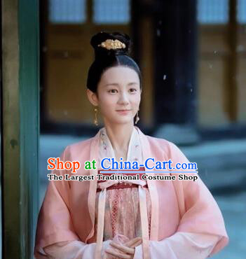 Drama Royal Nirvana Chinese Ancient Song Dynasty Nobility Lady Lu Wenxi Replica Costumes for Women