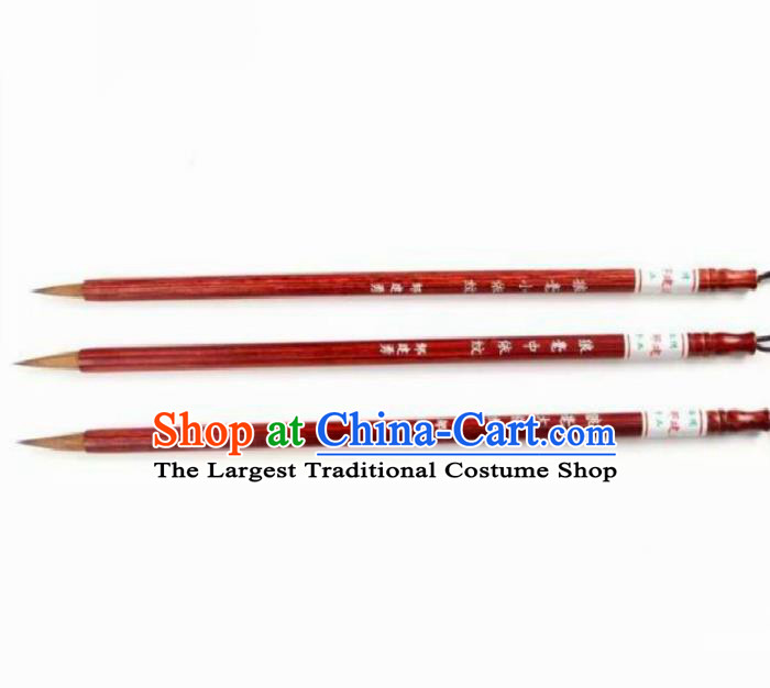 Traditional Chinese Calligraphy Liner Dye Brush Handmade The Four Treasures of Study Writing Brush Pen