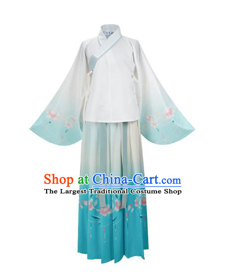 Chinese Traditional Ancient Goddess Princess Historical Costumes for Women