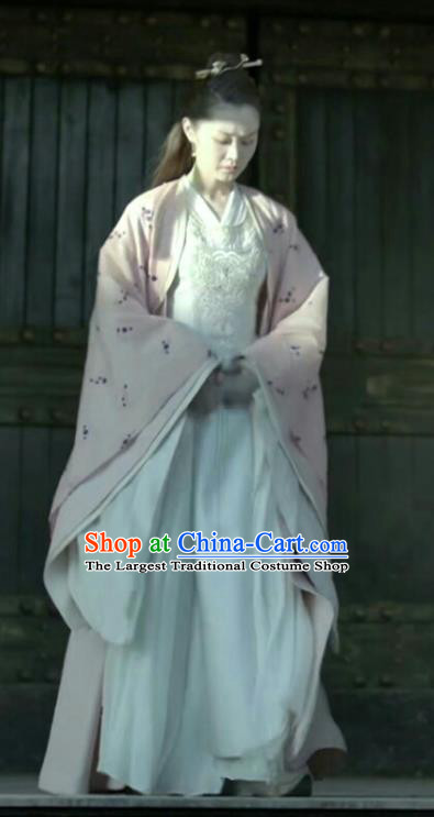 Chinese Ancient Feudal Noble Lady Fan Ruoruo Historical Drama Qing Yu Nian Joy of Life Costume and Headpiece Complete Set