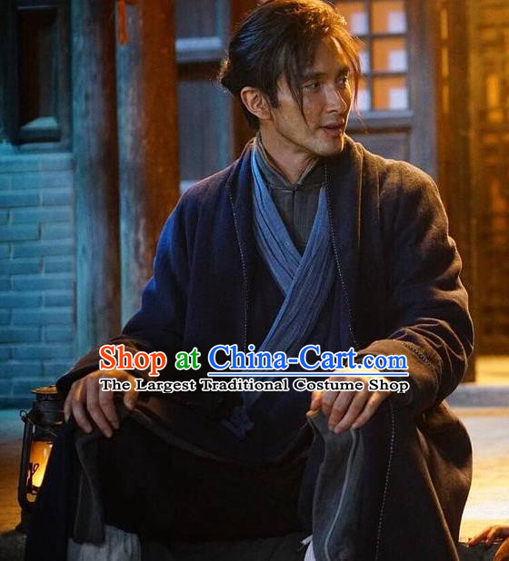 Chinese Drama Candle in The Tomb The Wrath of Time Swordsman Grave Robber Leader Zhegu Shao Costume for Men