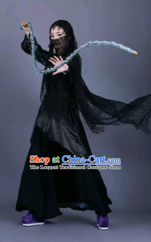 Chinese Historical Drama The Legend of Zu Ancient Demon Swordsman Yu Wuxin Zhao Liying Costume and Headpiece for Women