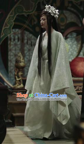 Chinese Ancient Elder Princess Li Yunrui Historical Drama Qing Yu Nian Joy of Life Costume and Headpiece Complete Set