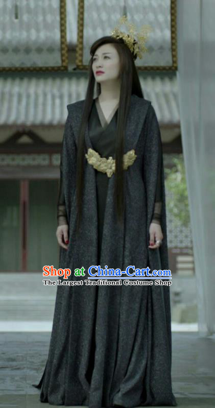 Chinese Ancient Royal Princess Li Yunrui Historical Drama Qing Yu Nian Joy of Life Costume and Headpiece Complete Set