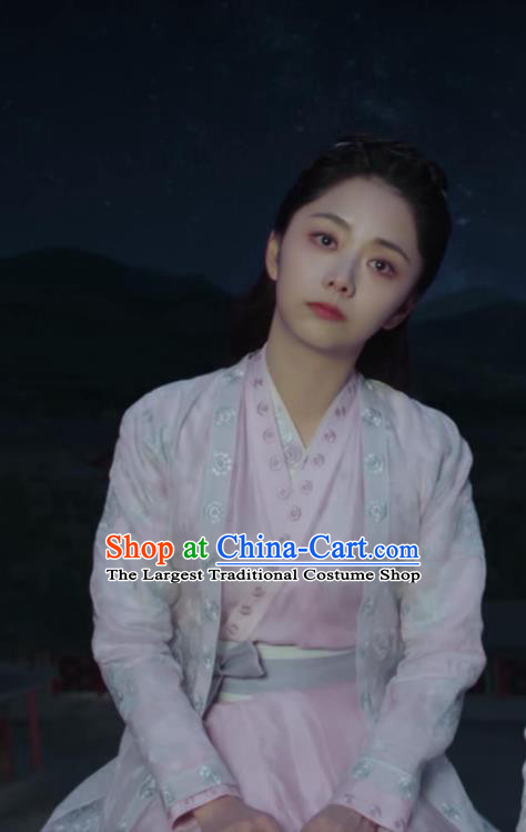 Chinese Ancient Ming Dynasty Female Detective Yuan Jinxia Dress Drama Under the Power Costume and Headpiece for Women