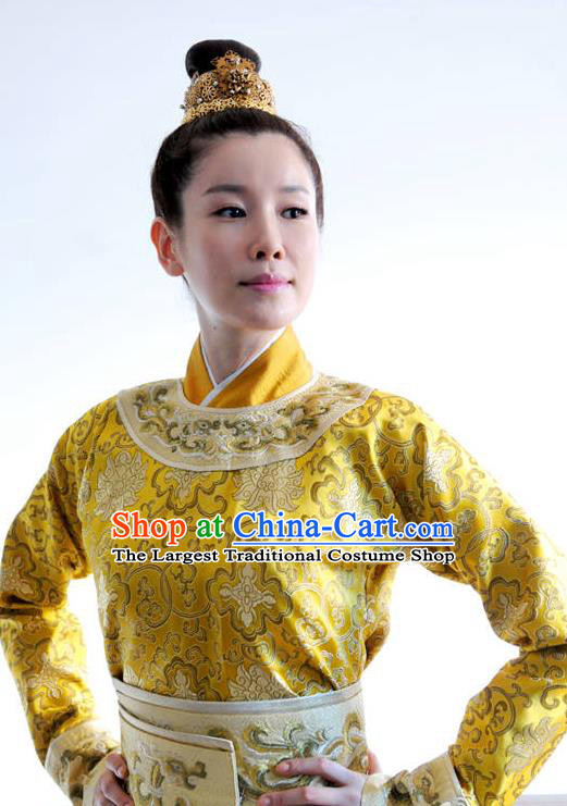 Chinese Ancient Empress Costumes Garment and Headpieces Drama The Empress Queen Dress Apparels