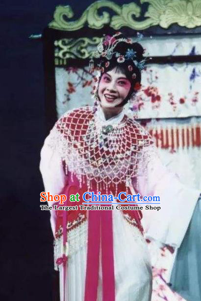 Traditional Chinese Peking Opera Courtesan Hua Tan Costumes Apparels Garment Kun Opera Selling Youlang Exclusive to the Flower Leader Wang Meiniang Dress and Headwear