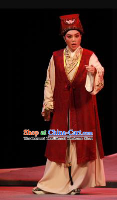 Chinese Yue Opera Merchant Young Man Qian Youliang Costumes Apparels and Headwear Shaoxing Opera Xiaosheng Garment